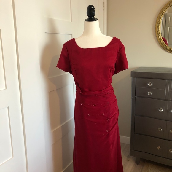 Vintage long Prom/Evening/Formal/Bridesmaid dress - Picture 2 of 7